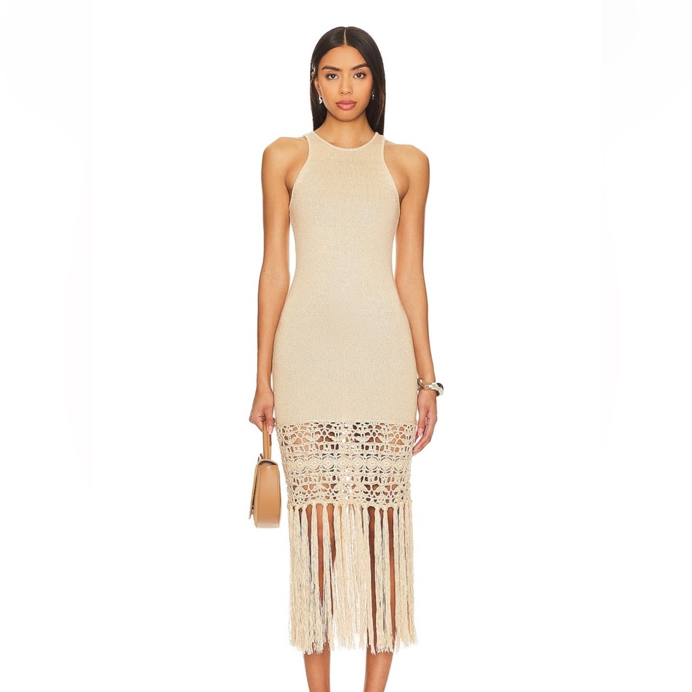 Tularosa Lucaya Dress in Tan